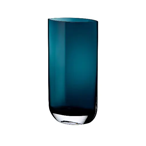 [1101948] BLADE : Vase haut petroleum Green