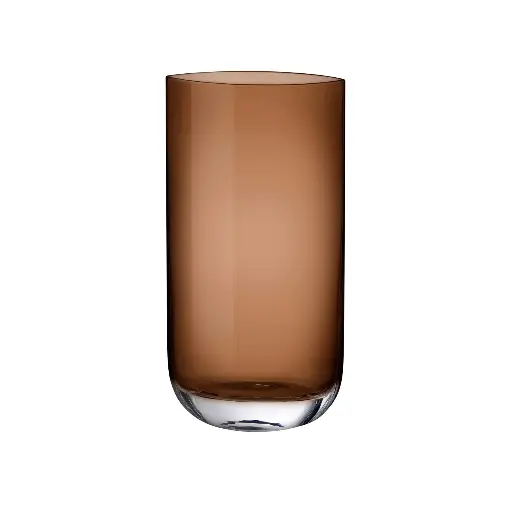 [1101950] BLADE : Vase haut caramel