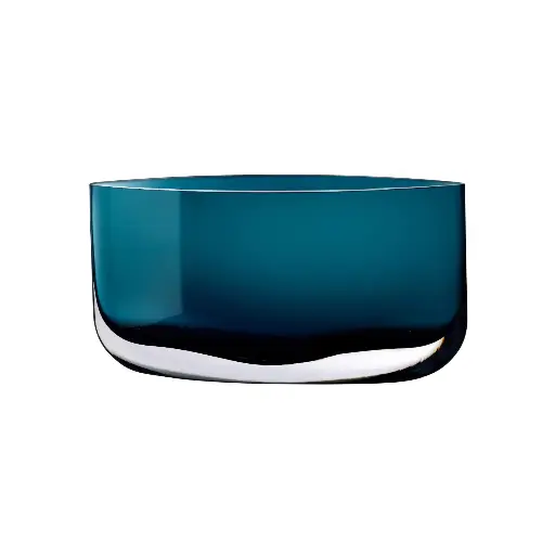 [1101952] BLADE : Vase large petroleum Green