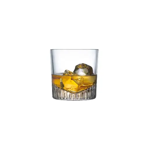 [1112655] CALDERA : Ensemble de 4 verres à whisky 32,5 cl
