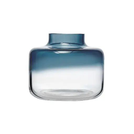 [1116373] MAGNOLIA : Vase grand modèle steel blue