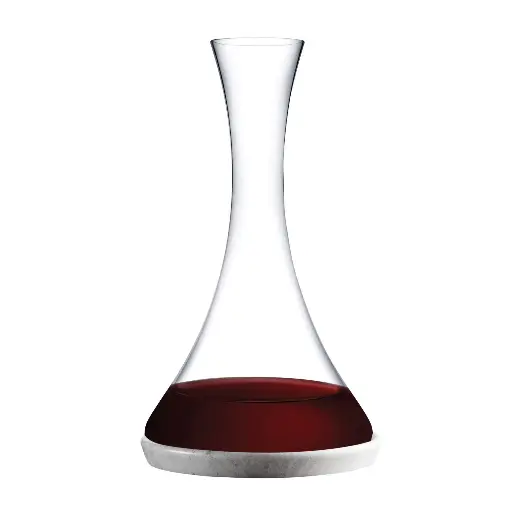 [1204181] JAZZ : Carafe à vin Jazz avec base en marbre